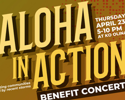 Aloha In Action Benefit Concert