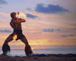 Fire Knife & Hula Lessons at Ko Olina Visitor Center