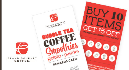 Coffee Card at Island Country Market